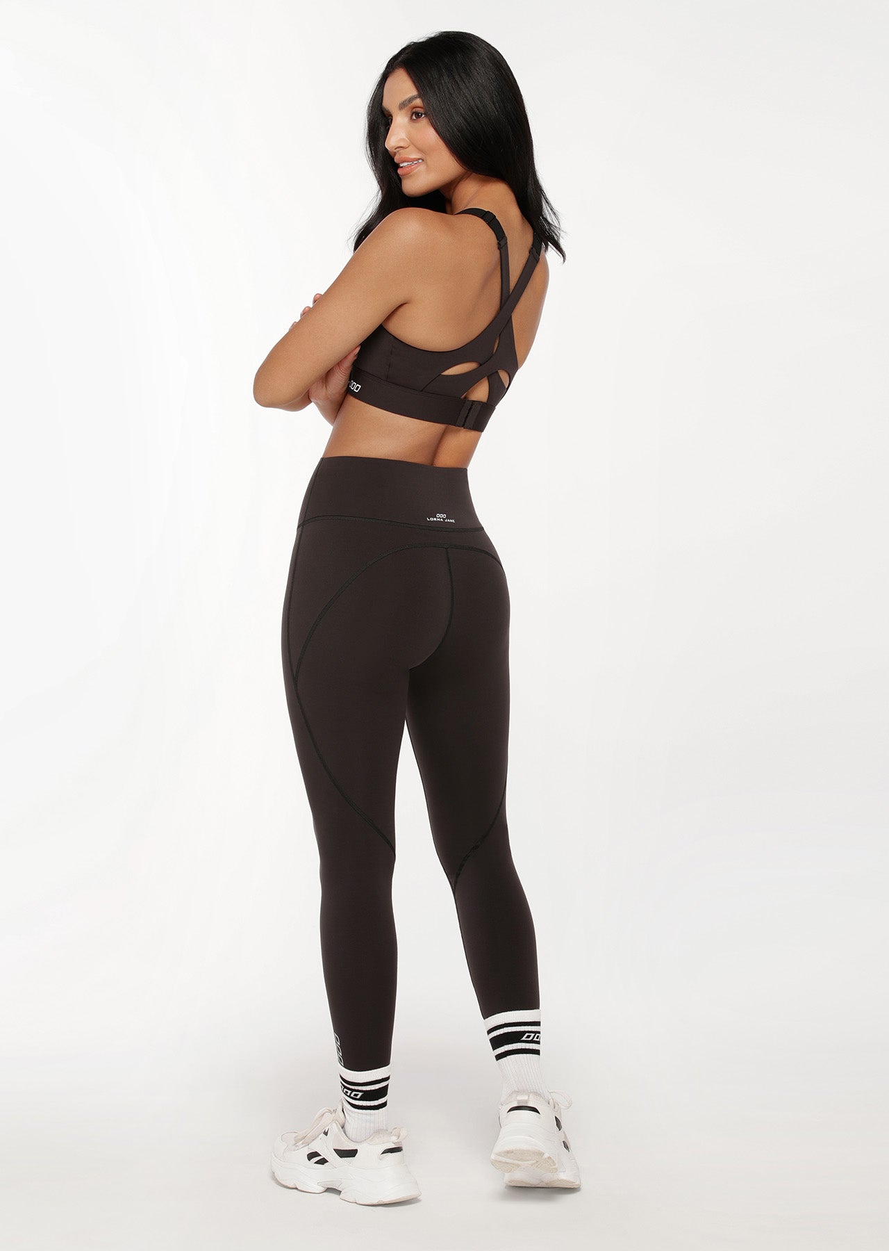 LORNA JANE BLACK Gym Workout Leggings Wet Look Size XXS $24.97 - PicClick AU